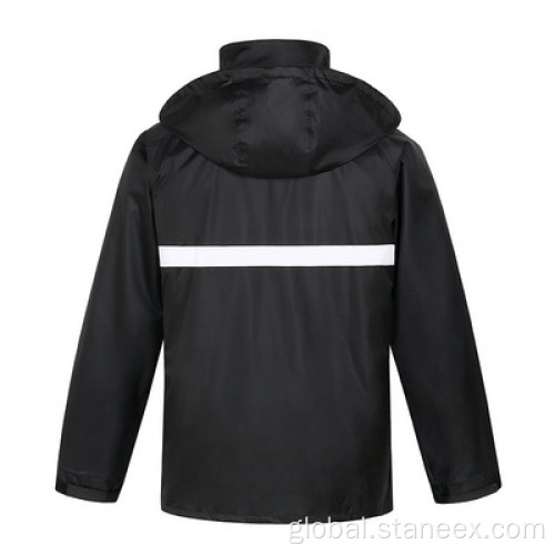 ANSI/ISEA Safety Raincoat ANSI/ISEA Class 3 Men Jacket Safety Rain Gear Supplier